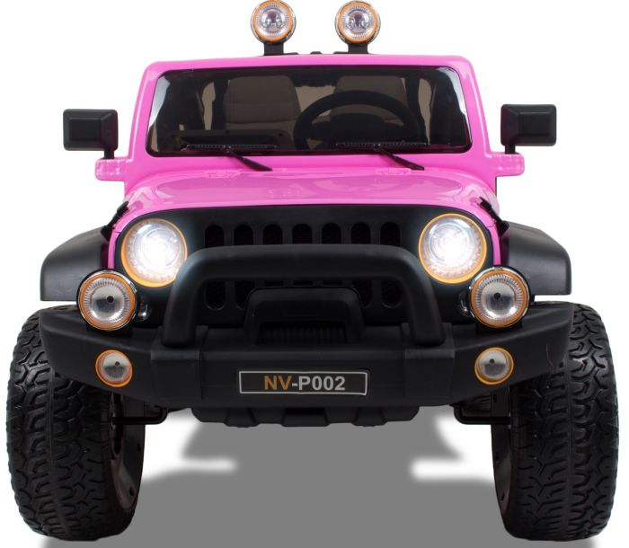 pink kids jeep