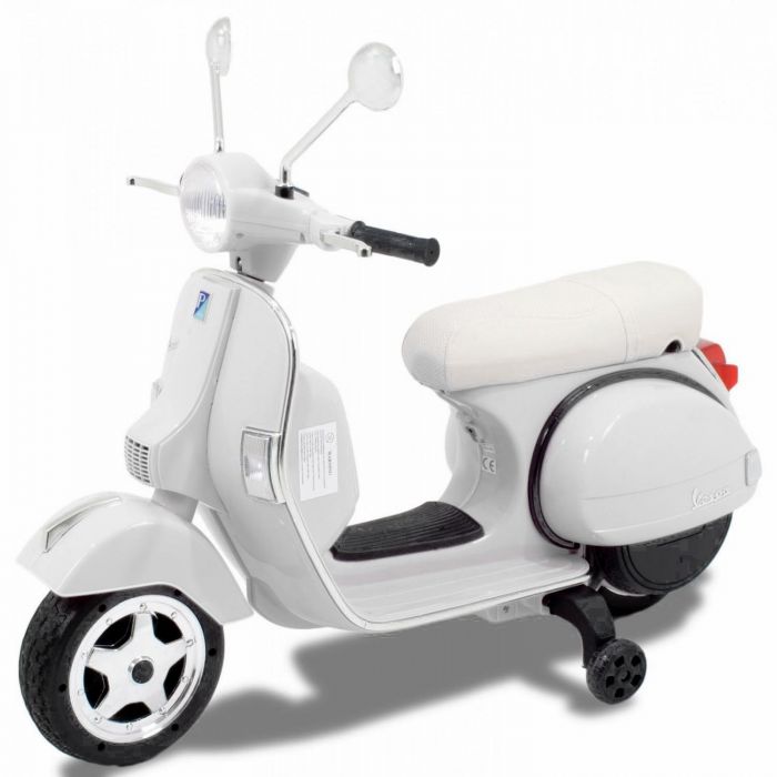childs electric vespa scooter
