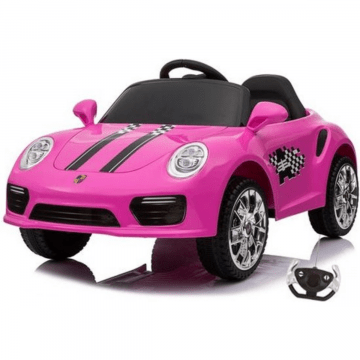 Speedy Porsche Style kidscar pink front view