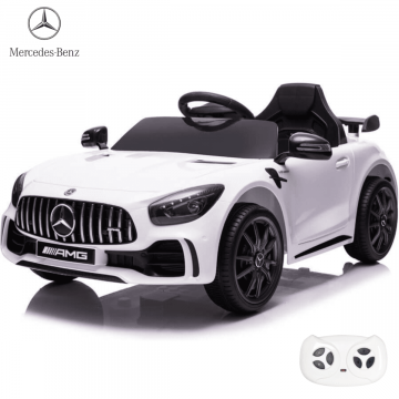 Mercedes GT-R AMG Electric Ride-on Car - White
