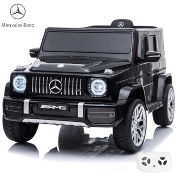 Mercedes G63 convertible kidscar black prijstechnisch outdoortoys4kids