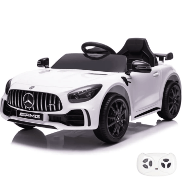 Mercedes GT-R AMG Electric Ride-on Car - White