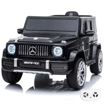 Mercedes G63 convertible kidscar black prijstechnisch outdoortoys4kids