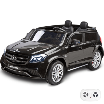 Mercedes GLS AMG kidscar black front view headlights