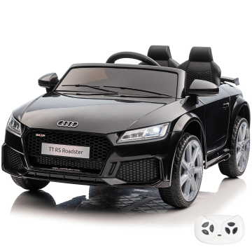 Audi TT RS kidscar black side view front