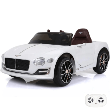 Bentley Continental kidscar white side view front view