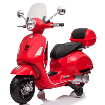 Piaggio Vespa GT with storage box red