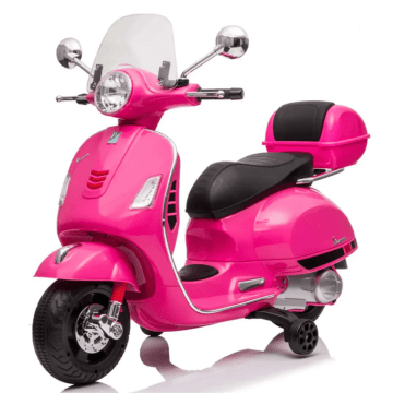 Piaggio Vespa GT with storage box pink