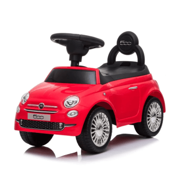 Fiat 500 push car red