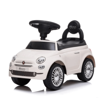 Fiat 500 push car white