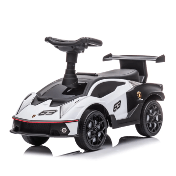 Lamborghini walking car white