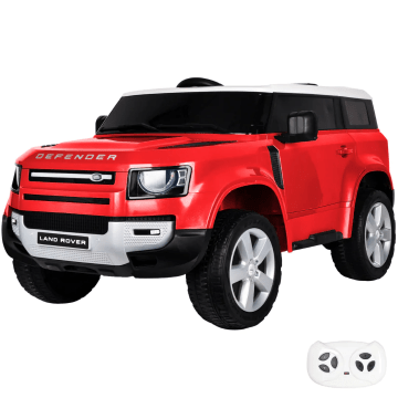 Children's electric car Landrover Defender, red