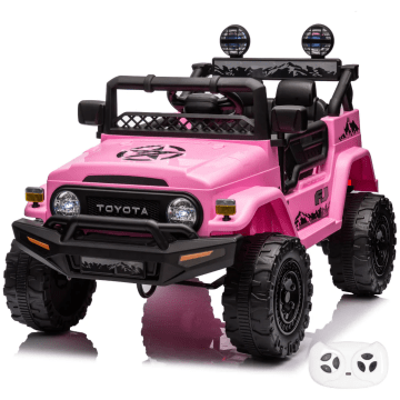 Toyota Electric Kids Car FJ Cruiser 12 Volt - Pink