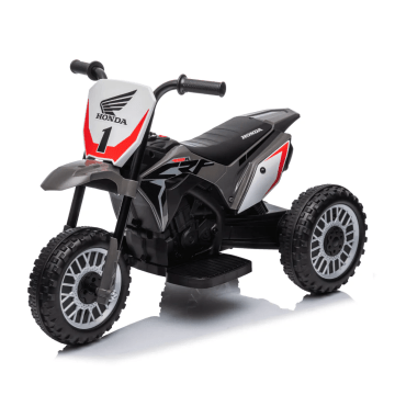 Electric Kids' Motorcycle Honda CRF450 6V - Black