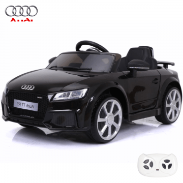 Audi TT RS kidscar black side view front