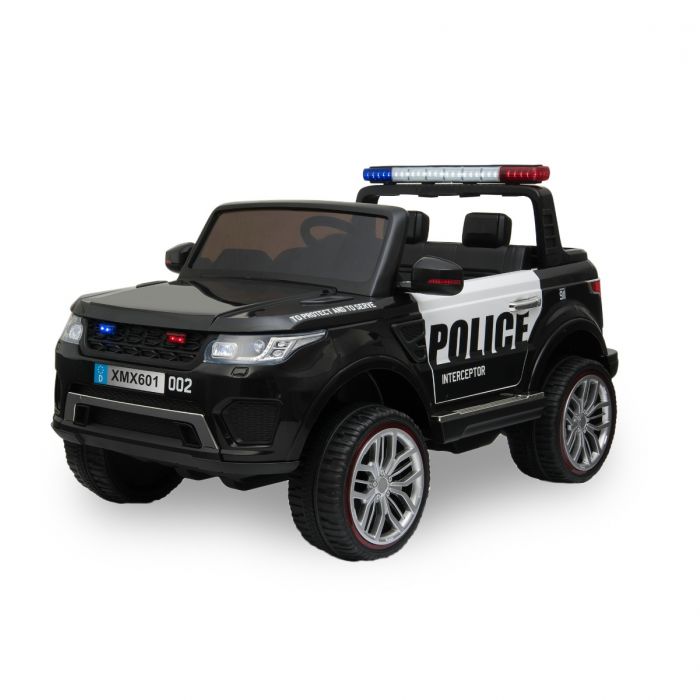 Buy Kijana Police Electric Kids Car Ford Ranger Style Black Outdoortoys4kids Com